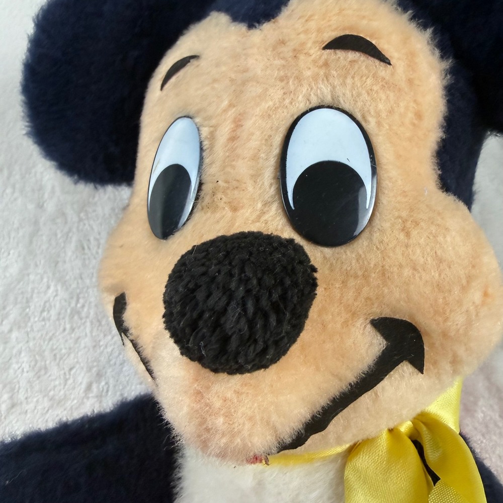Vintage Disney Mickey Mouse 11" Plush Walt Disney Distributing Co Stuffed Animal - Picture 4 of 11